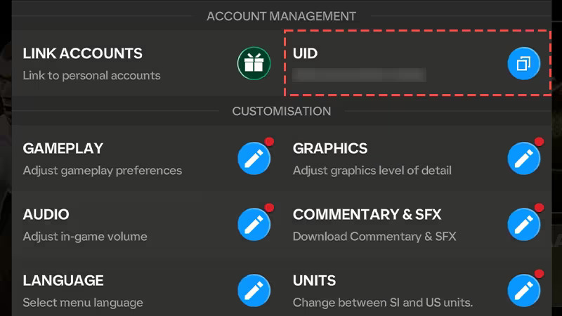 Cách lấy ID tài khoản FC Mobile